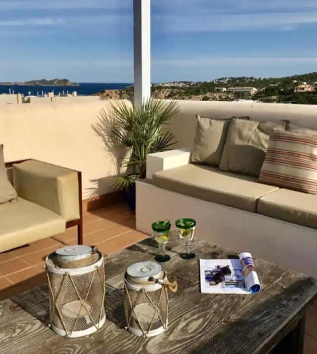 Resa Estates Ibiza te koop for sale townhouse cala tarida roof terrace.jpeg